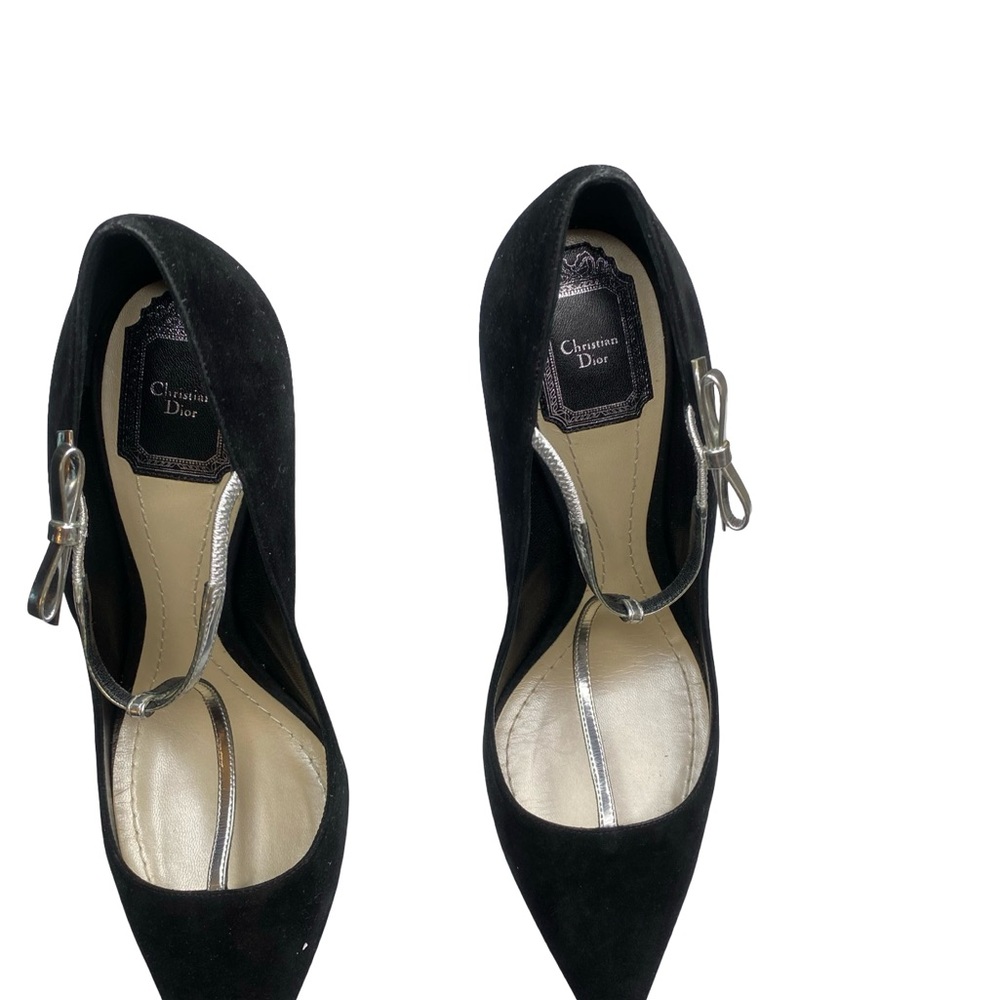 Dior Black and Silver Women's Heels - Picture 6 of 11